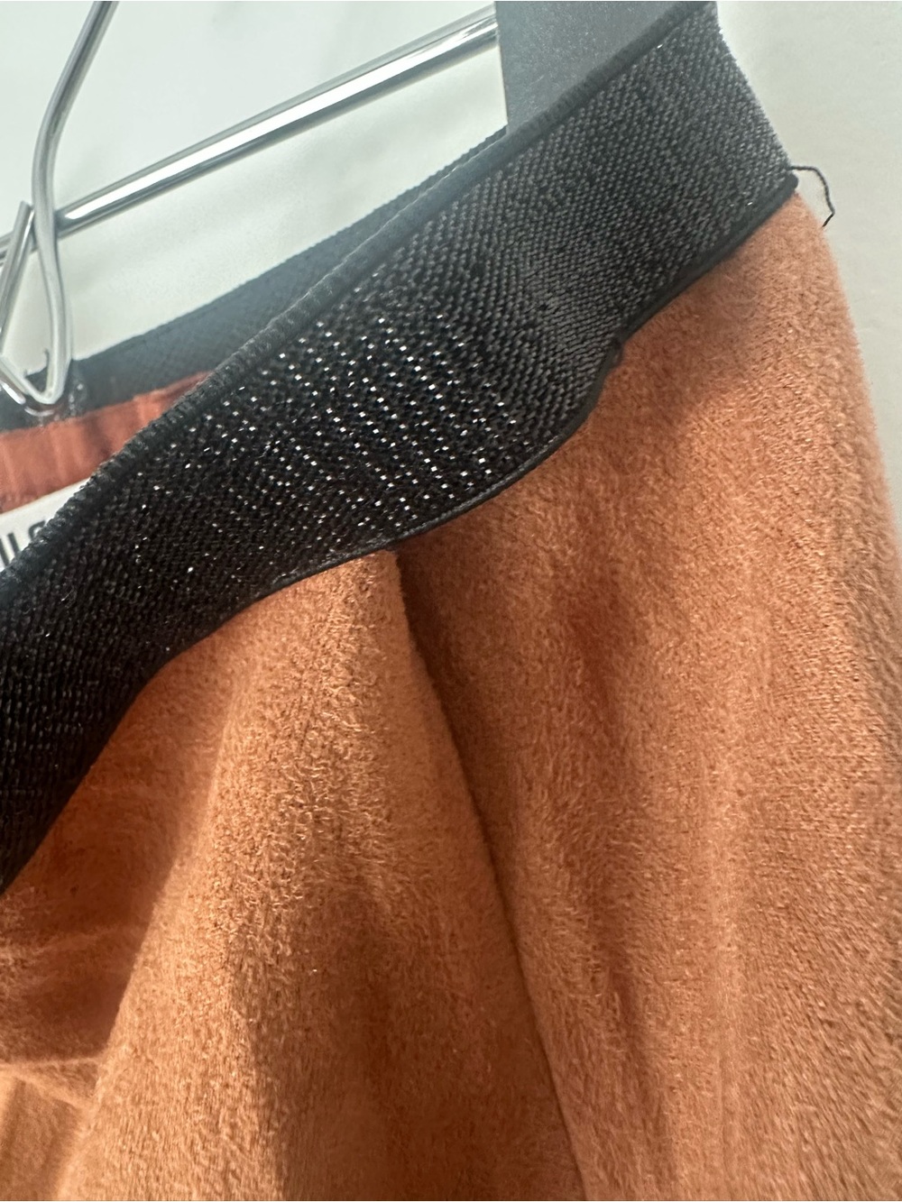Yal New York Pleated Brown midi Skirt - Picture 5 of 5